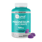 Qunol Magnesium Glycinate Gummies 120mg, Vegetarian, Gluten-Free, 90ct | Support Nerve, Bone & Muscle Health, Cognitive Performance, Healthy Stress Response, Restful Sleep; Vegetarian, Non-GMO