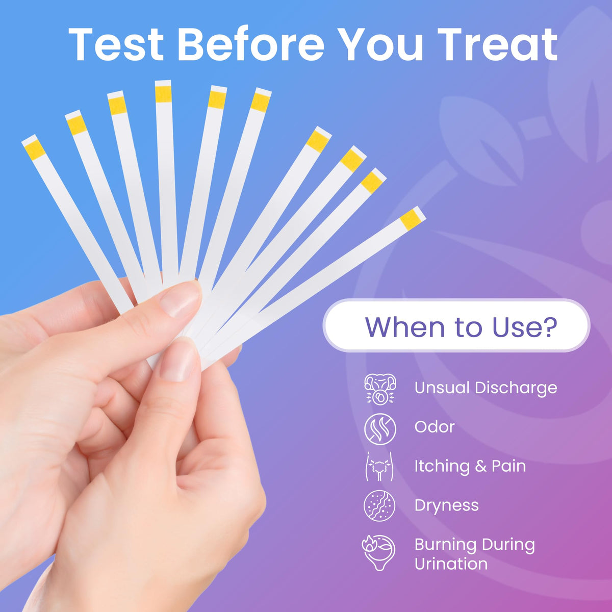 Pelvana (50) Vaginal pH + (50) UTI Tests Combo Kit - Test Before You Treat
