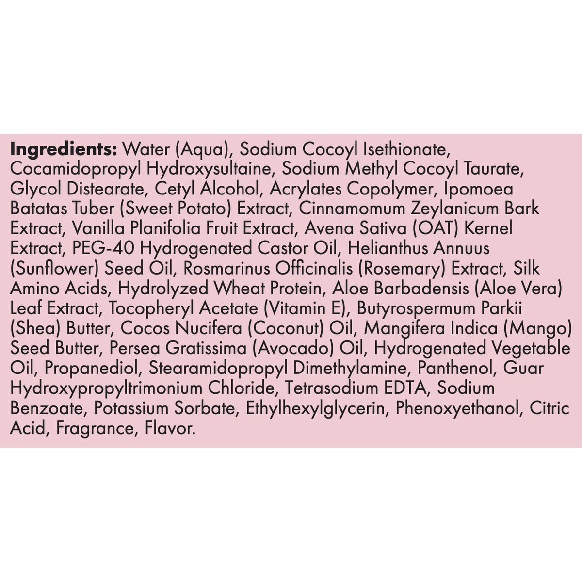 Donna's Recipe by Tabitha Brown | Sweet Potato Pie Extra Creamy Moisturizing Shampoo – Sulfate-Free, Deep Hydration, Vegan, 8 oz