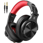 Buy now OneOdio A70 Bluetooth Over Ear Headphones, Wireless Headphones with 72H Playtime, Hi-Res, Built-in Mic, 3.5mm/6.35mm Wired Audio Jack for Studio Monitor & Mixing DJ Guitar AMP, Computer PC Gaming at indiglob india