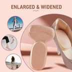Heel Grips for Shoes Too Big, 7 Pairs Heel Pads Inserts for Women’s Shoes, T-Shape Heel Cushion Liners, Thin Heel Protectors and Ball of Foot Cushions for High Heels Flats