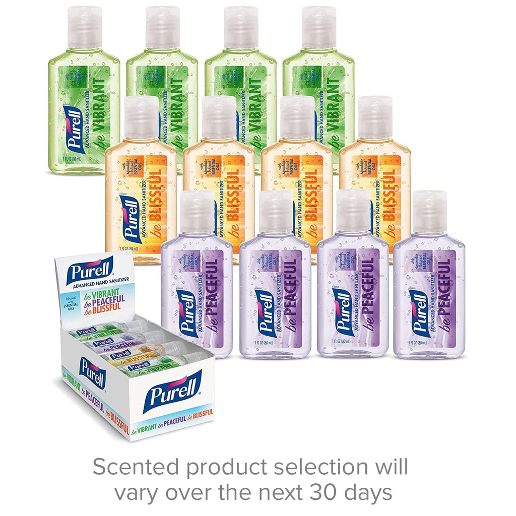 Purell Hand Sanitizer Gel Variety Travel Pack 12ct x 1oz - 3901-24-CMRMETRY