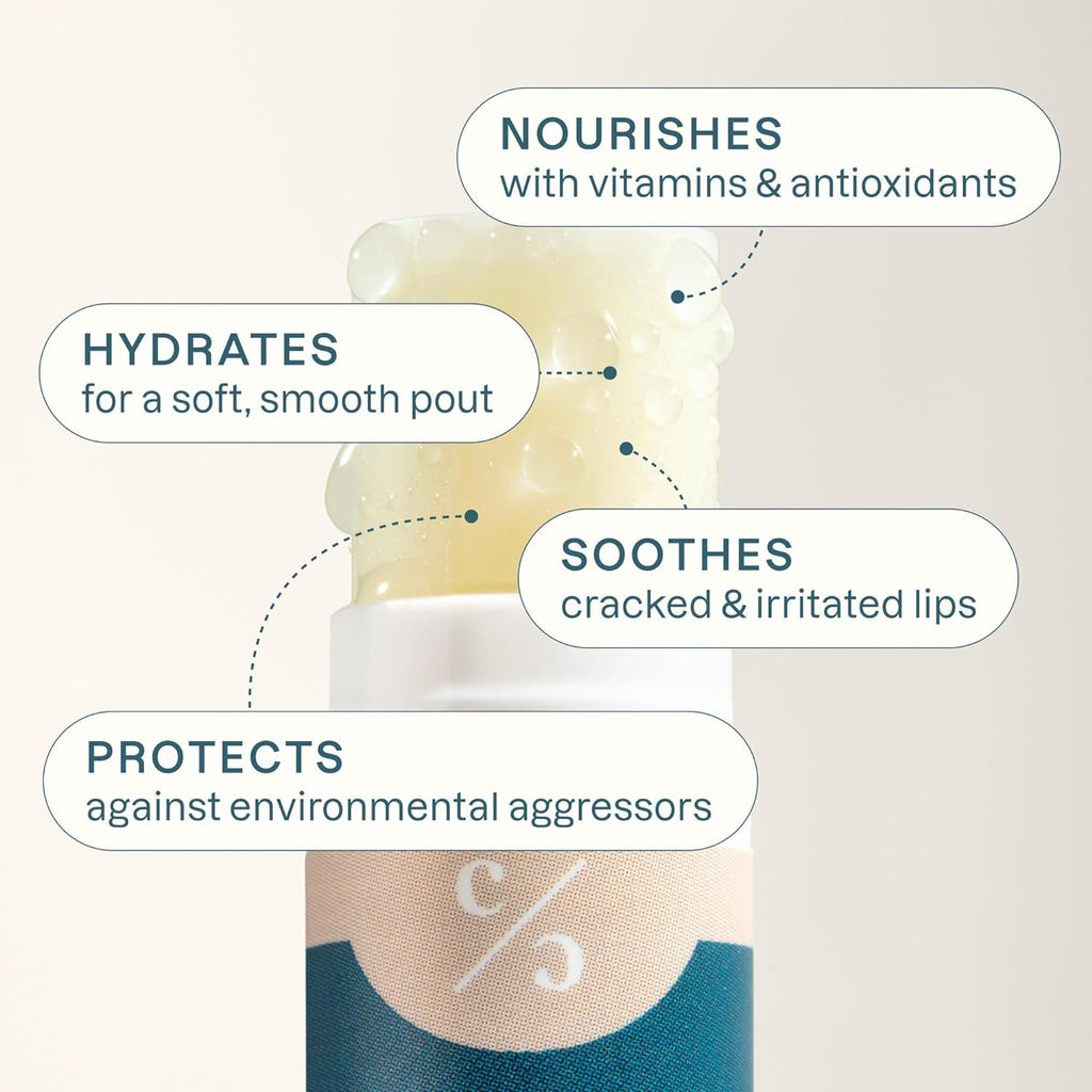 Buy now Cliganic Organic Lip Balm Set (6 Flavors) - 100% Natural Hydrating, Moisturizing for Dry Cracked Lips, for Men & Women at indiglob india
