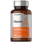 Horbäach Vitamin A 10000 IU Softgels | 300 Count
