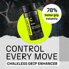 Chalkless Black Grip Enhancer for Pickleball, Tennis, Golf, Shooting Sports