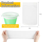 45 Pack Pool Filter Socks for Skimmer Baskets, Reusable Pool Skimmer Socks for Above Ground or Inground Pools Filter Protecting Fine Mesh Screen Basket Sock for Collecting Leaves, Branches, Debris
