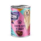 A Strong Heart Ribeye Flavor Cuts in Gravy, 13.2oz Cans, 12pk
