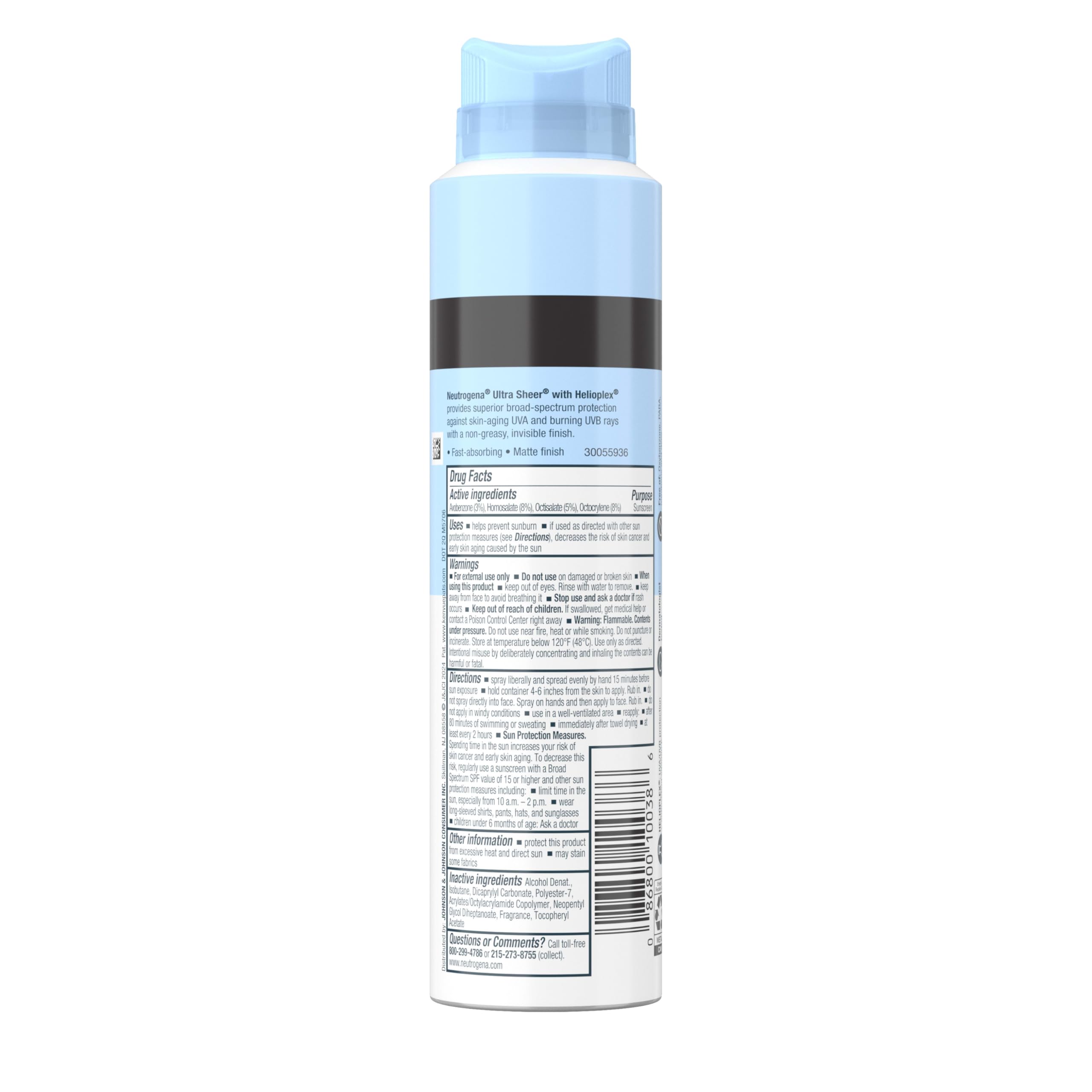 Buy now Neutrogena Ultra Sheer Body Mist Sunscreen Spray, Broad Spectrum SPF 30, Oil-Free & Non-Comedogenic UVA/UVB, 5 oz Pack of 3, Packaging may vary at indiglob india