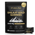 Shilajit Gummies for Men & Women - Shilajit Gold Gummies Rich In Ashwagandha, Gokshura with 85+ Minerals, Authentic Flavor,Organic, Zero Sugar & Vegan, 100% Natural - 80 Count (80 Count (Pack of 1))