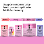 One A Day Prenatal Vitamins- Folic Acid, Iron, Omega- 3 (DHA), Pregnancy Vitamins for Women, Prenatal Multivitamin for Mom and Baby Support, Pregnancy Must Haves 30 Ct (Packaging May Vary)