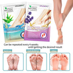 5 Pack Foot Peeling Mask,Exfoliator Peel Off Calluses Dead Skin Callus Remover,Foot Mask for Dry Cracked Feet,Foot Peel Masks for Men and Women,Feet Peeling Mask,Spa Gifts for Women,Self Care Gifts