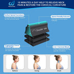 WANYIDA Neck and Shoulder Relaxer, Neck Stretcher Chiropractic Pillows for Pain Relief, Cervical Traction Device for Cervical Spine Alignment，FSA HSA Eligible
