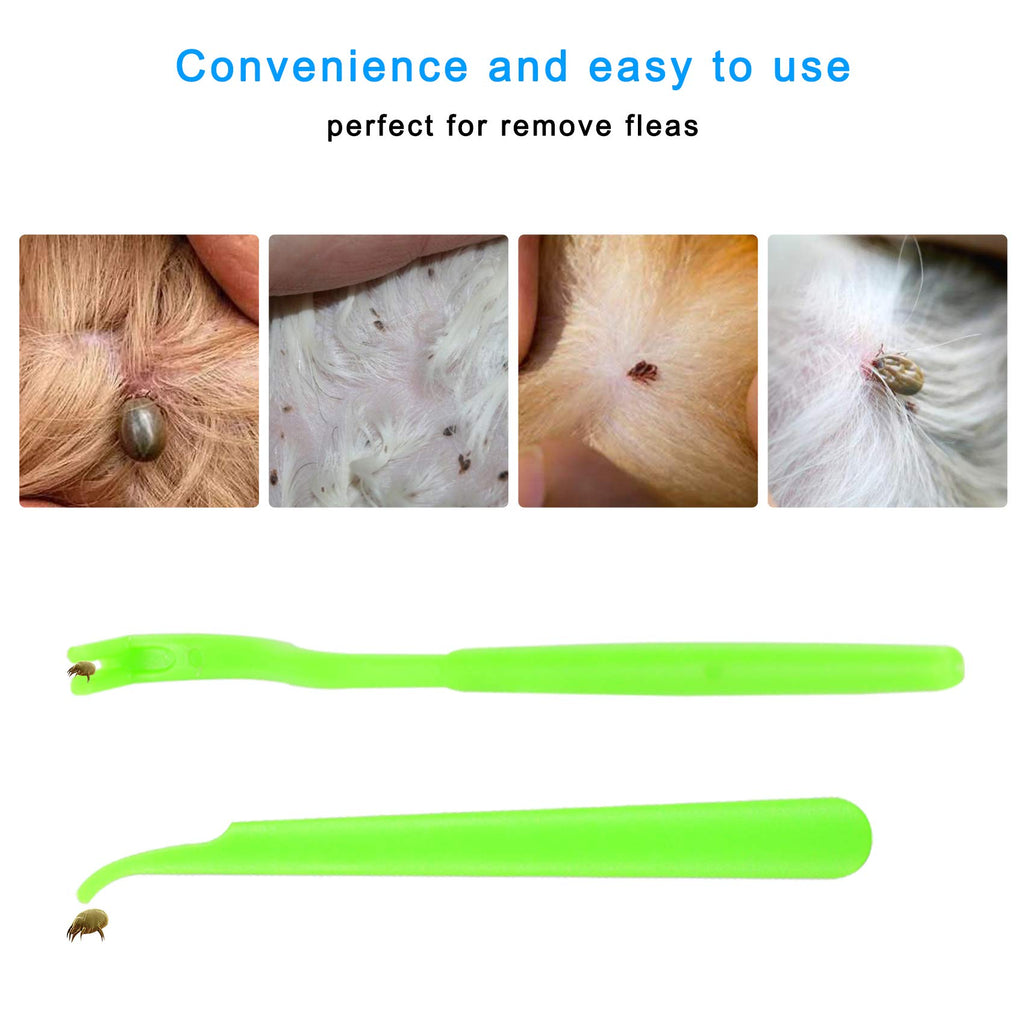 Lamoutor 7Pcs Pet Flea Comb Fine Tooth Comb and Pet Stainless Steel Combs for Dogs Cats Pet