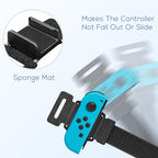 Buy now YUANHOT Wrist Bands for Nintendo Switch Just Dance 2025 2024 2023 & Zumba Burn It Up, Adjustable Elastic Straps for Switch & Switch OLED Joy Con Controller, 2 Pack Wristbands for Kid and Adult - Black at indiglob india