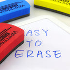 6 Pack Magnetic Dry Erase Erasers 4.2" x 2.2"