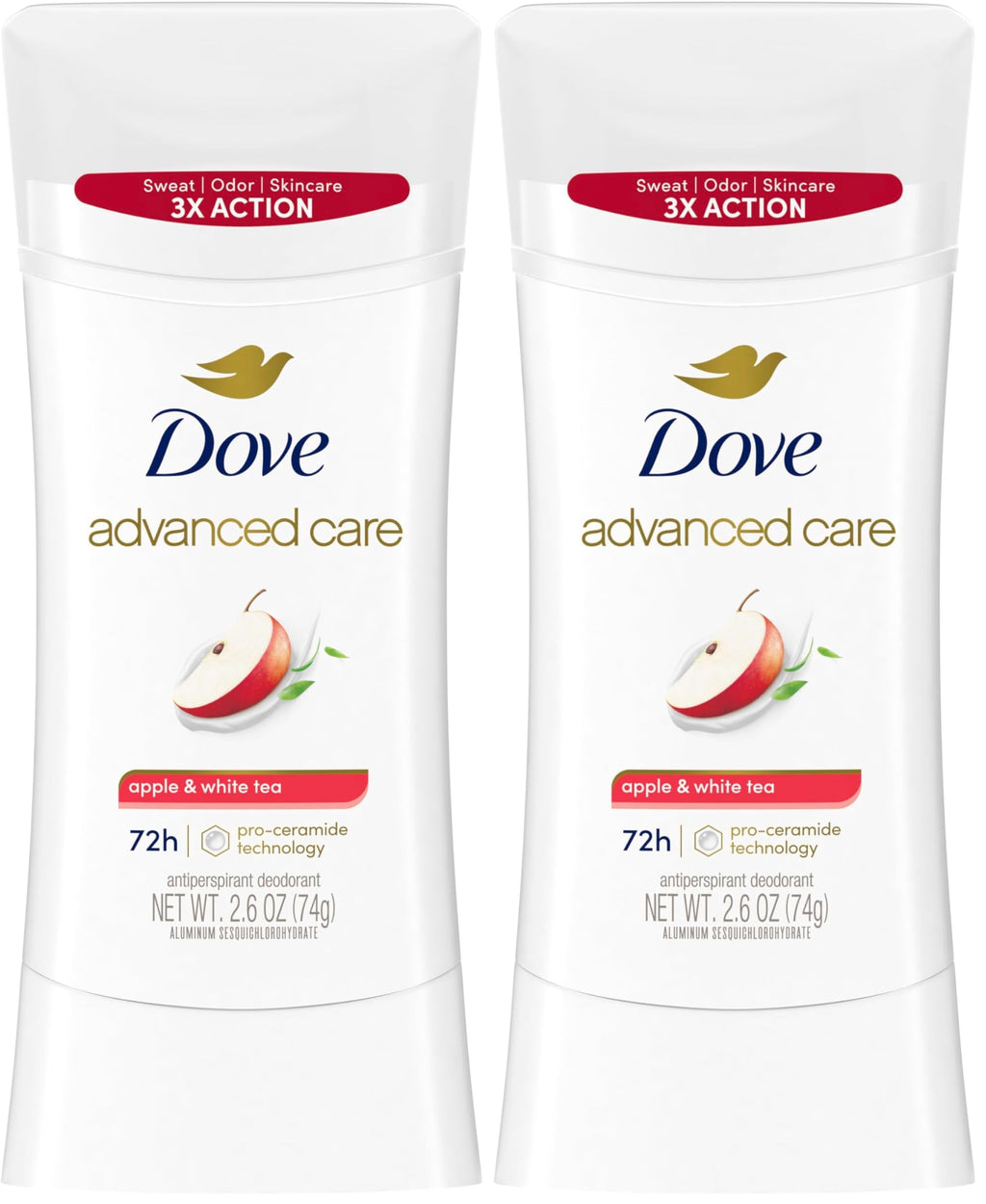 Buy now Dove Advanced Care Antiperspirant Deodorant, Revive, 2.6 Ounce (Pack of 2) at indiglob india