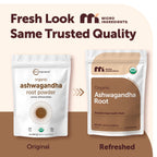 Micro Ingredients Organic Ashwagandha Root Powder, 2 lb | 453 Servings | Pure Withania Somnifera Root | Ancient Ayurvedic Herb