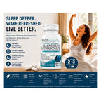 Kappa Nutrition Powered by Magbrain™ Magnesium L-Threonate Plant-Based, 420mg Elemental Magnesium (3 Capsules) from 2,253mg, 120 Vegan Capsules, Brain, Sleep & Muscle Support.