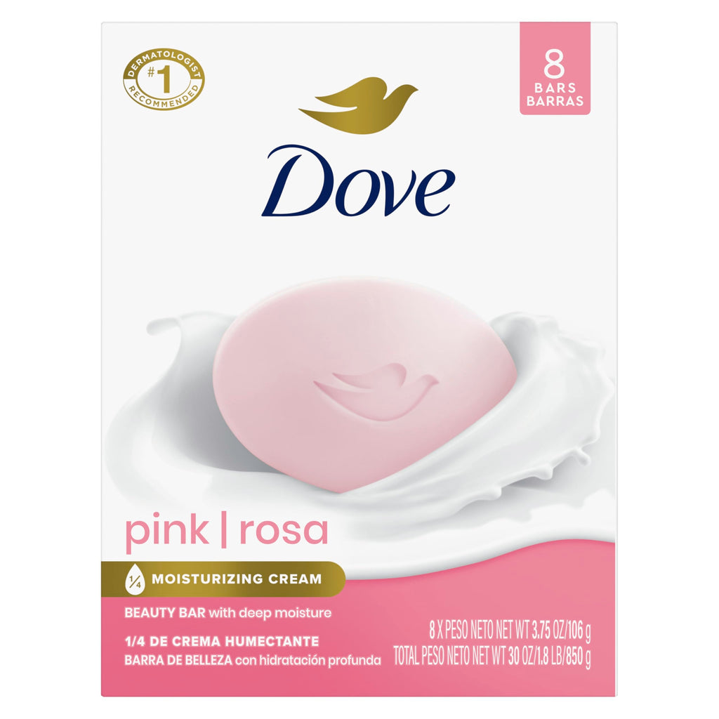 Buy now Dove Beauty Bar Soap Original 24 Count for Soft, Smooth Skin, with 1/4 Moisturizing Cream 3.75 oz at indiglob india