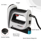 Arrow Electric Staple Gun Kit with 3750 Pieces T50 Staples, T50ACD
