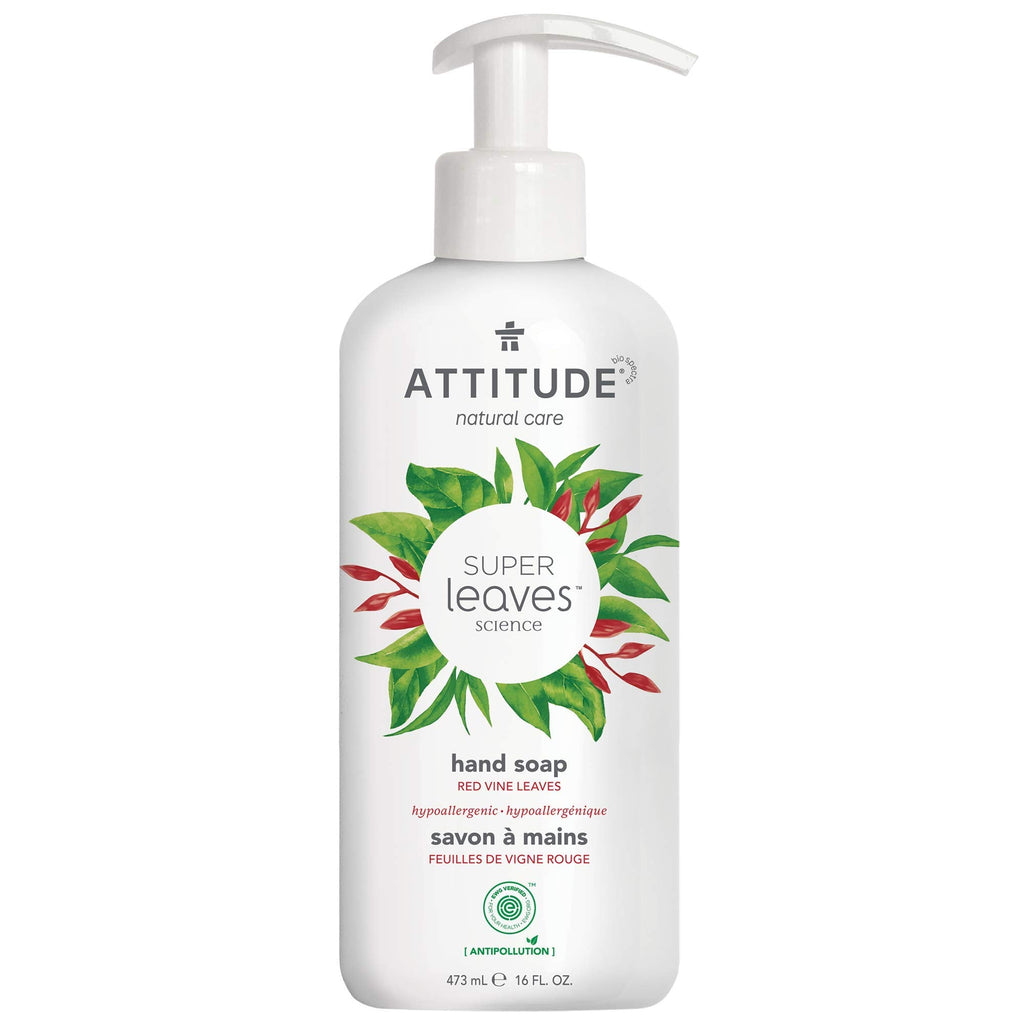 Buy now ATTITUDE Liquid Hand Soap, EWG Verified, Plant and Mineral-Based, Vegan Personal Care Products, Coconut & Wild Berries Scent, 16 Fl Oz at indiglob india