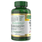 Nature’s Bounty High Absorption Magnesium Glycinate 240 mg for Supporting Muscle Relaxation and Bone, Heart & Nerve Health – Non-GMO, Gluten-Free, Vegetarian, 120 Count/60 Servings