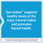 Life Extension Sea-Iodine™, kelp and bladderwrack-derived Iodine, Supports Healthy Levels of This Essential Nutrient for Thyroid Health and Beyond, Non-GMO, Gluten-Free, Vegetarian, 60 Capsules
