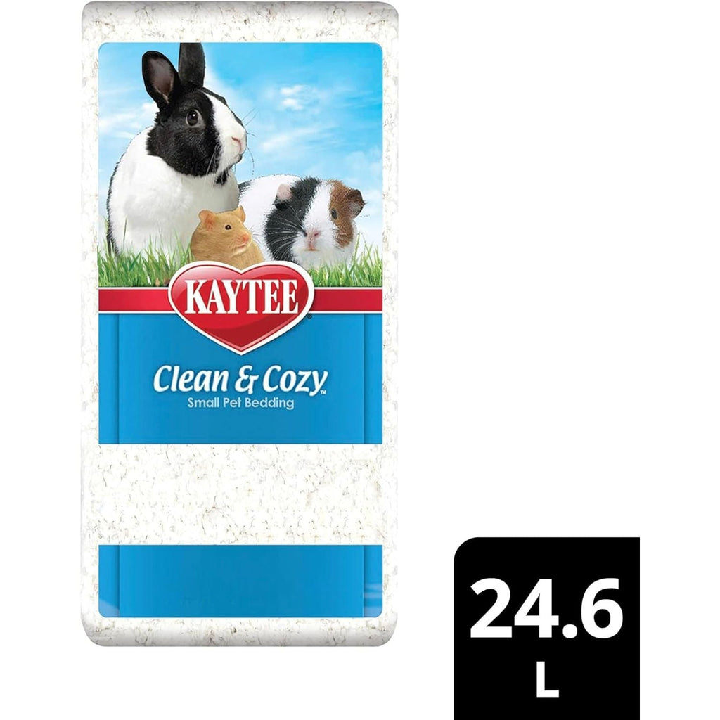 Buy now Kaytee Clean & Cozy White Paper Bedding, Made for Small Animals, 24.6 Liters at indiglob india