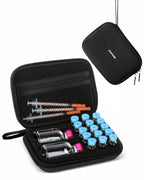 17 Slots Dual-Size 30ml and 3ml Peptide Case, BAC Water and Insulin Vial Case, Peptide Storage Case for Fridge and Travel, Fits Standard Vials (Case Only)
