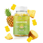 BeLive Magnesium Glycinate Gummies for Sleep Support, Zero Sugar, 180 Count | High Absorption Supplement for Muscle Relaxation, Nerve Function, Heart and Bone support, Adults & Kids, Pineapple Flavor