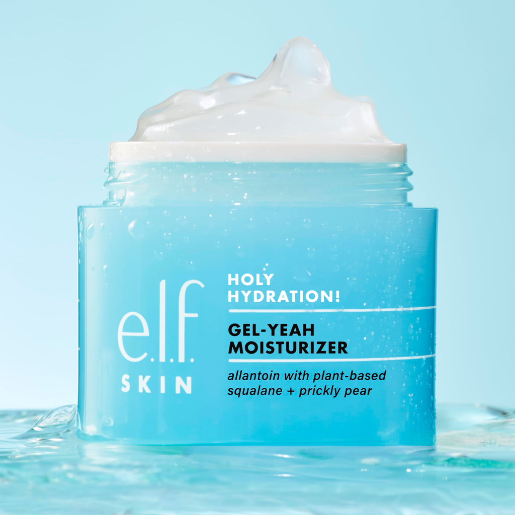 Buy now e.l.f. SKIN Holy Hydration! Gel-Yeah Moisturizer, Lightweight Moisturizer For Plump, Hydrated Skin, Infused With Squalane, Vegan & Cruelty-free at indiglob india