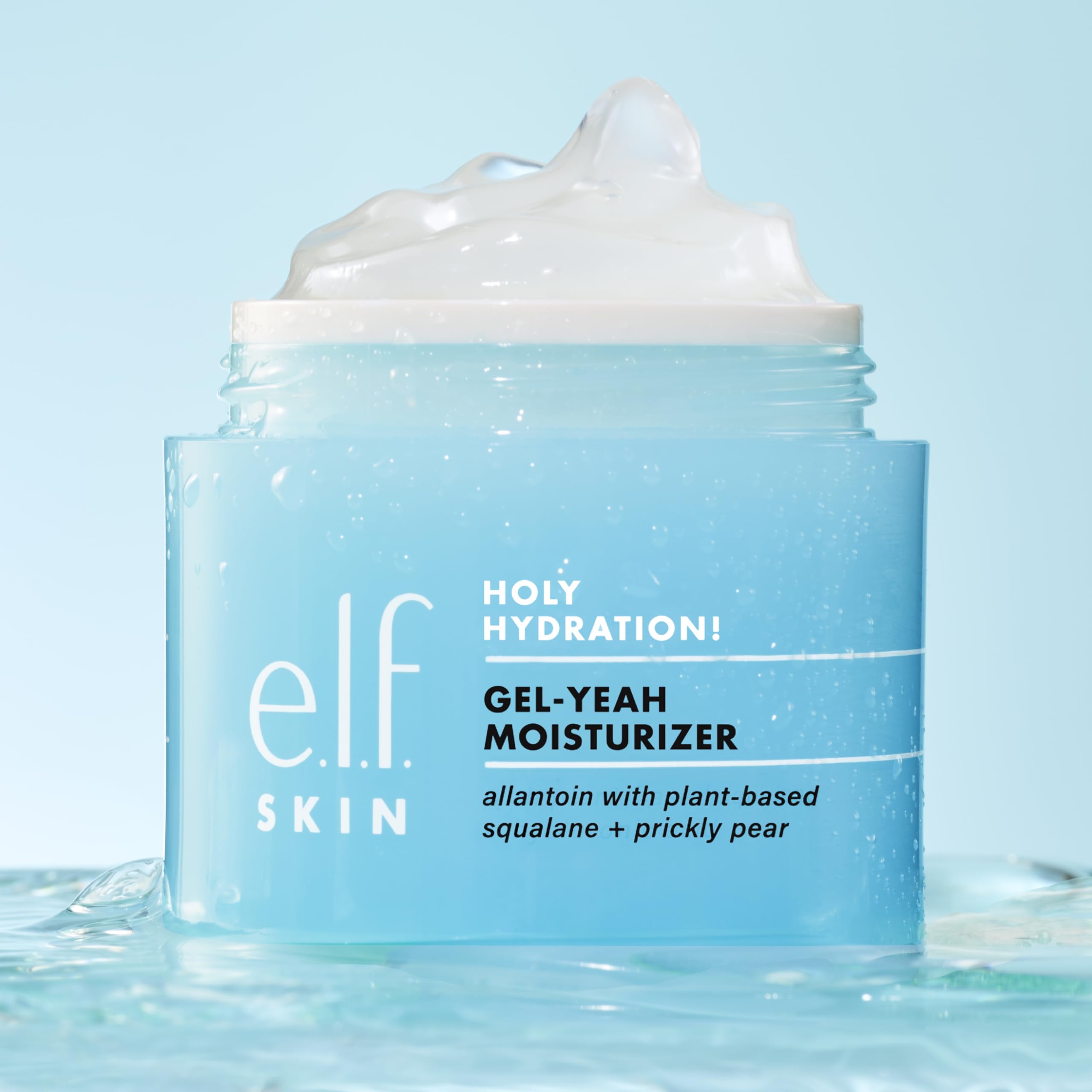Buy now e.l.f. SKIN Holy Hydration! Gel-Yeah Moisturizer, Lightweight Moisturizer For Plump, Hydrated Skin, Infused With Squalane, Vegan & Cruelty-free at indiglob india