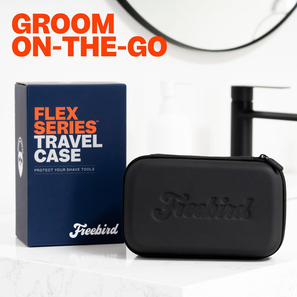 Freebird FlexSeries Travel Case - Robust and Water-Resistant, Enhanced Durability, Customizable Foam Inserts, Spacious and Portable, Compatible with FlexSeries Shaver for Men and Women V2.0