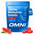 Creatine Gummies for Women, 1g Per Gummy, Low Sugar Watermelon Creatine Monohydrate Gummies, Performance, Workout Support