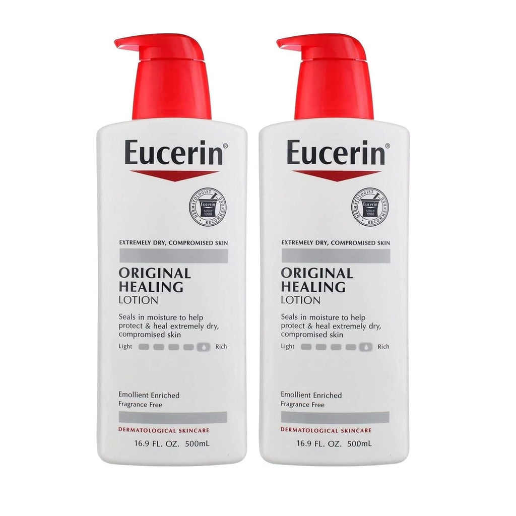 Buy now Eucerin Lotion Original Healing, 16.9 Fl Oz (Pack of 2) at indiglob india