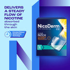 NicoDerm CQ Step 1 21mg, 21 Clear Patches