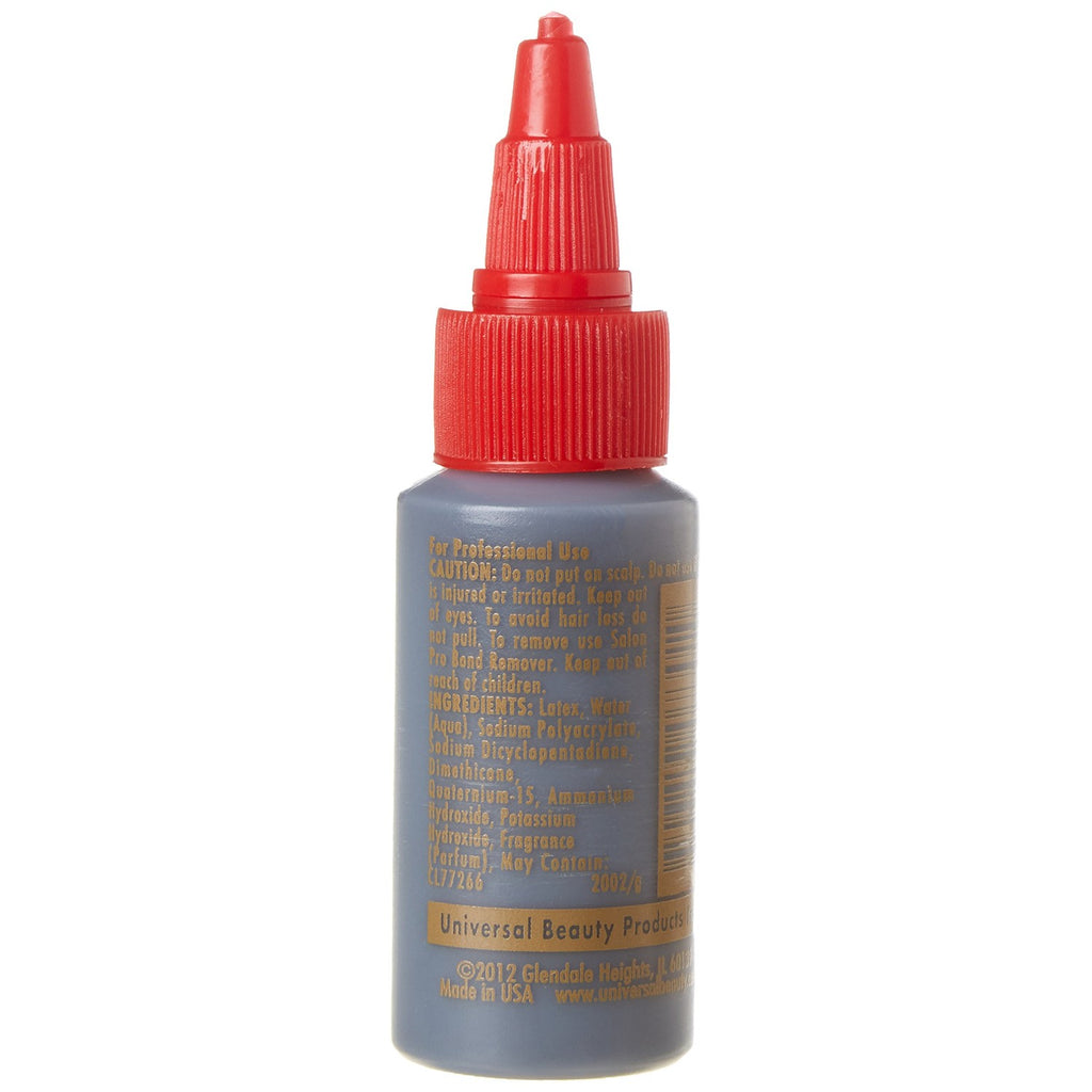 Salonpro Salon Pro Hair Extension Bonding Glue Black 1 Oz