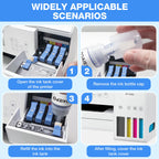 Black Ink Refill Bottles Replacement for T522 Black Ink