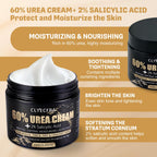 60% Urea Cream for Feet with 2% Salicylic Acid for Deep Hydration-150g | Urea Cream 60 Percent for Feet & Hands-Maximum Strength Moisturizer for Rough,Dry,Thick & Cracked Skin,Callus Remover