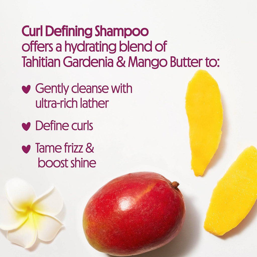 Not Your Mother's Naturals Curl Defining Shampoo and Conditioner | 15.2 fl oz Each - Tahitian Gardenia & Mango Butter - Suflate-Free Hair Products - For All Hair Types