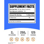 Buy now BulkSupplements.com D-Mannose Powder - D-Mannose Supplement, for Urinary Tract Health - Unflavored & Gluten Free, 2g per Serving, 250g (8.8 oz) (Pack of 1) at indiglob india