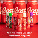 Buy now Lip Smacker Coca-Cola Flavored Balm, 8 Count, Flavors Coke, Cherry Vanilla Sprite, Root Beer, Orange Fanta, Grape Strawberry Fanta at indiglob india