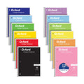 Oxford Spiral Notebooks, 12 Count Bulk Pack, 1 Subject, College Ruled Notebooks for School, 8 x 10.5 Inches, 70 Sheets, Assorted Colors, Back to School Supplies (65205)