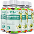 (4 Packs) Hemp Gummies High Potency for Sleep, Pain, Anxiety