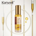 Karseell Moroccan Argan Oil 1.69 floz | for Hair Healing Cold Pressed Weightless Argan Oil Hair Serum for Dry Damaged Hair 50ml