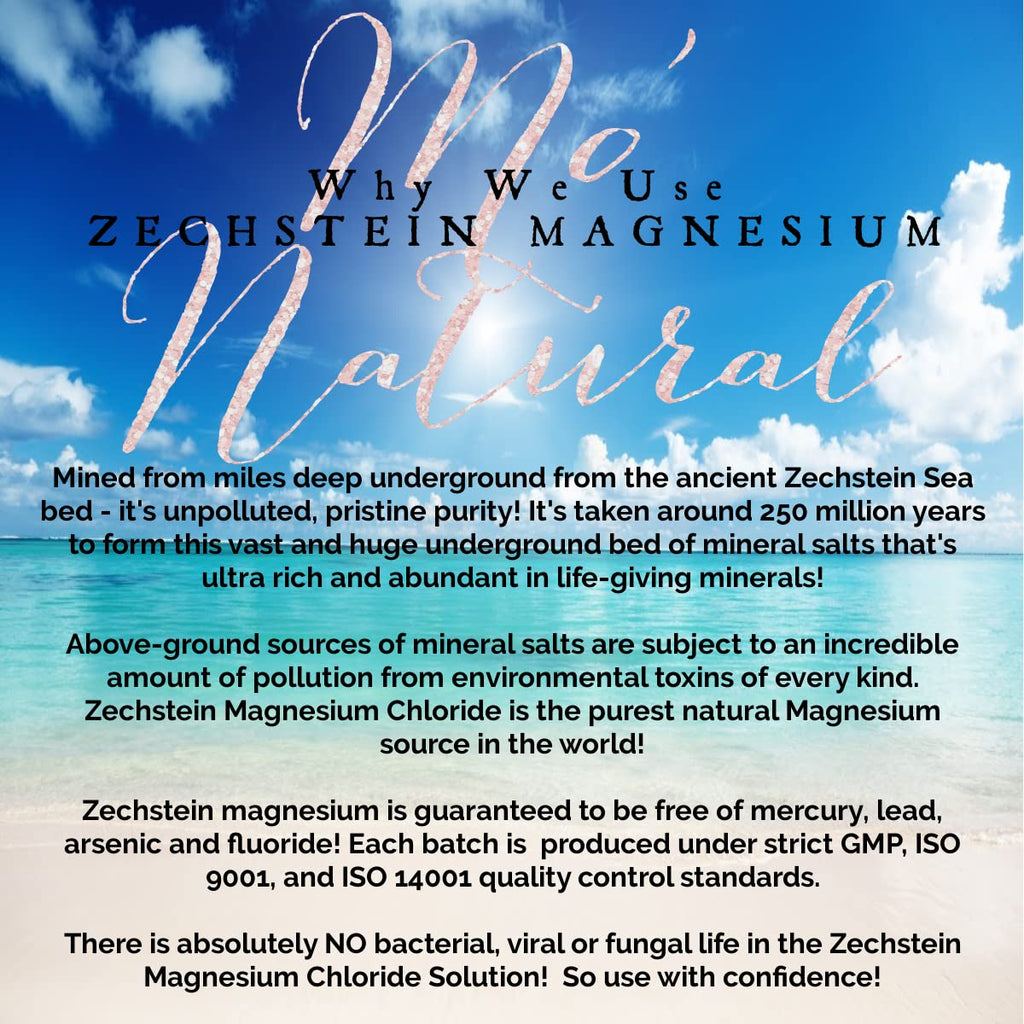 Mo' Maggie Magnesium Cream with Authentic Zechstein Minerals, Shea Butter
