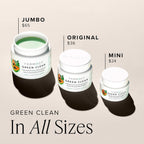 Buy now Farmacy Makeup Remover Cleansing Balm - Green Clean Waterproof Makeup Remover + Oil Based Cleanser - Gentle Exfoliating Double Cleanser - Melts From Balm to Milky Lather (100ml) at indiglob india