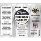 Cigar Humidor Solution 16 oz, Humidifier Liquid, 70% RH