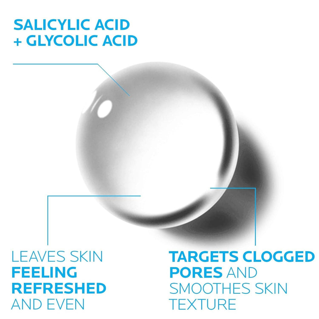 Buy now La Roche-Posay Effaclar Clarifying Solution Acne Toner with Salicylic Acid and Glycolic Acid, Pore Refining Oily Skin Toner, Gentle Exfoliant to Unclog Pores and Remove Dead Skin Cells at indiglob india