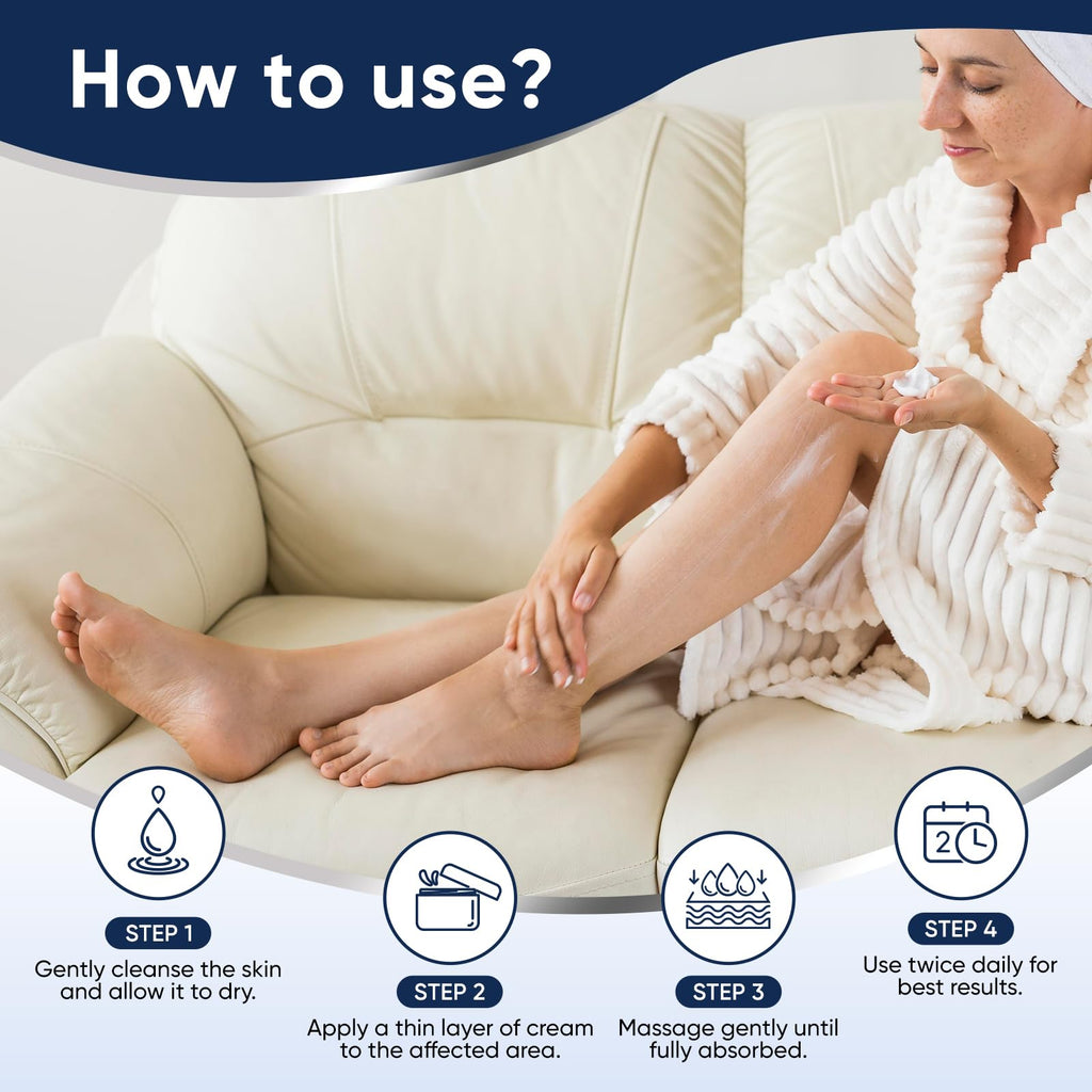 Urea Cream 40 Percent with 2 Percent Salicylic Acid, Foot & Hand Cream for Dry Cracked Heels, Callus Softener for Feet, Exfoliating Foot Cream for Rough Thick Skin, 5.29 oz